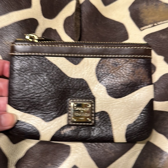 Dooney & Bourke Giraffe Print Purse - Picture 7 of 12